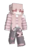 azumii Minecraft avatar full body