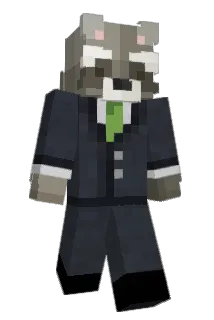 azunnix Minecraft avatar full body