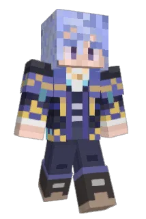 azureblock Minecraft avatar full body