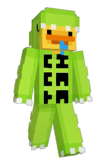 Front of Minecraft skin