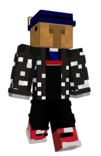 Front of Schawa's skin