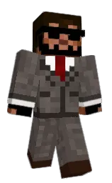 ModProg's Minecraft skin wearing the Migrator cape
