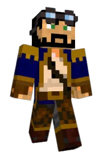 b00kz Minecraft avatar full body