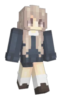 Front of Cecu's skin