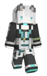 soapstone and mercury Minecraft skin — Slim model
