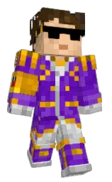 black and wild sand Minecraft skin — Classic model — first worn by RedElementaly