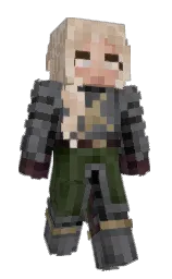 Slim Minecraft skin