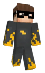 vSaw's Minecraft skin wearing the Purple Heart cape
