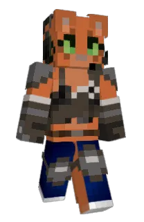Front of Minecraft skin