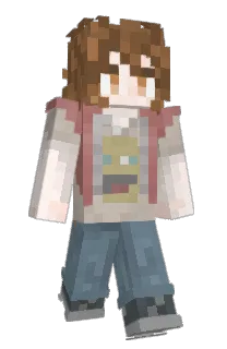 Front of Kinscrin's skin