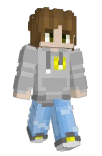 Front of Minecraft skin