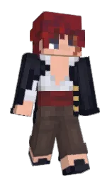 cinder and charade Minecraft skin — Slim model