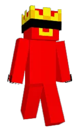 red and black Minecraft skin — Slim model