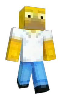Front of Minecraft skin