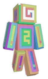 new york pink and tumbleweed Minecraft skin — Classic model — first worn by Whimse