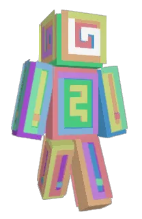 Front of Whimse's skin