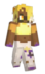 Back of Minecraft skin