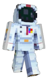 tropical blue and foam Minecraft skin — Classic model — first worn by fireheart2040