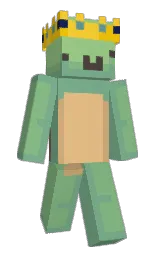 NathyBoi's Minecraft skin wearing the Twisted cape
