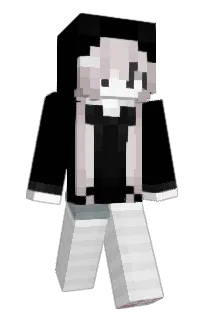 Front of Mishap's skin