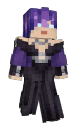 bastille and zinnwaldite Minecraft skin — Slim model — first worn by GlitchedArtist42