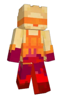 Front of ManePair's skin