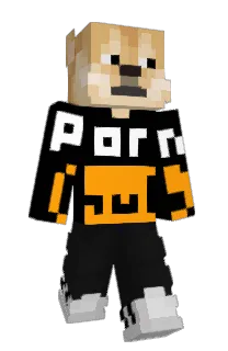 Front of Minecraft skin