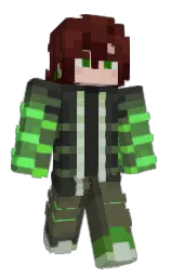 screamin' green and mine shaft Minecraft skin — Classic model