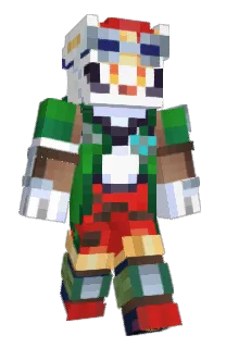 Front of AuraRanger's skin
