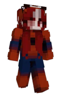 Front of Dxoid's skin