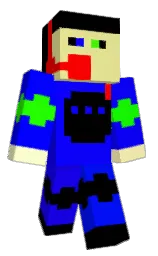 Auxulus_mega's Minecraft skin wearing the Migrator cape