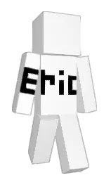 white and black Minecraft skin — Classic model — first worn by The_Siamese_Cat