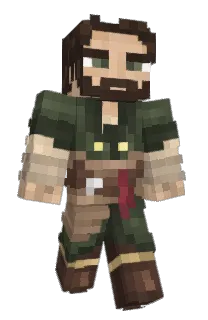 Front of Alligotti's skin