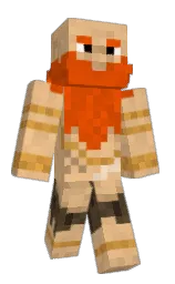 Berooo's Minecraft skin wearing the Migrator cape