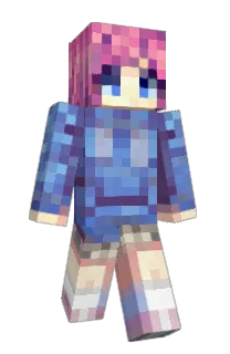 Front of Plueschfussel's skin