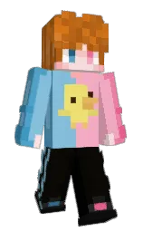 TFIT_Duck's Minecraft skin wearing the Aurora cape