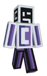 catskill white and cod gray Minecraft skin — Classic model
