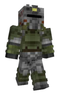 Front of CommanderSmokey's skin