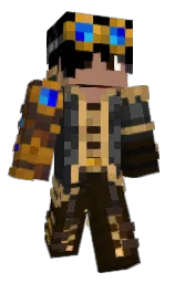Hopzx's Minecraft skin wearing the Home cape