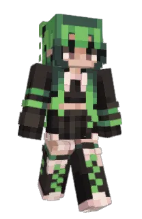 Front of huumekasvi's skin