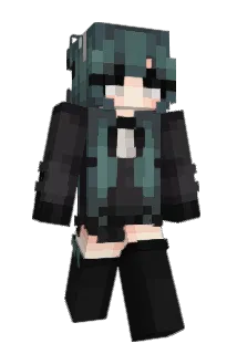 b0died Minecraft avatar full body