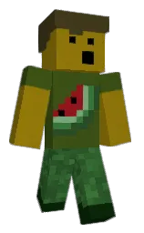 corn harvest and clover Minecraft skin — Classic model — first worn by minifig5667