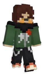 cocoa bean and tom thumb Minecraft skin — Classic model — first worn by Leogado