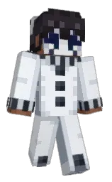 catskill white and geyser Minecraft skin — Classic model — first worn by lvckstar