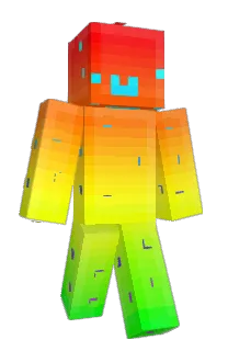 Front of Sloorf's skin