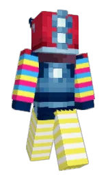 Slim Minecraft skin