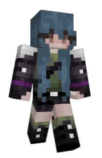 Front of sapphicsky's skin