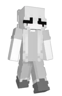 Front of heysta's skin
