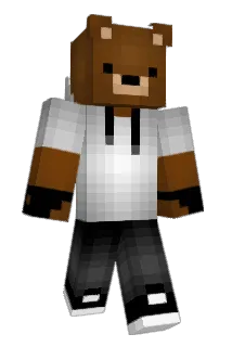 b0ll0w Minecraft avatar full body
