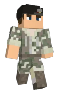 Front of Minecraft skin